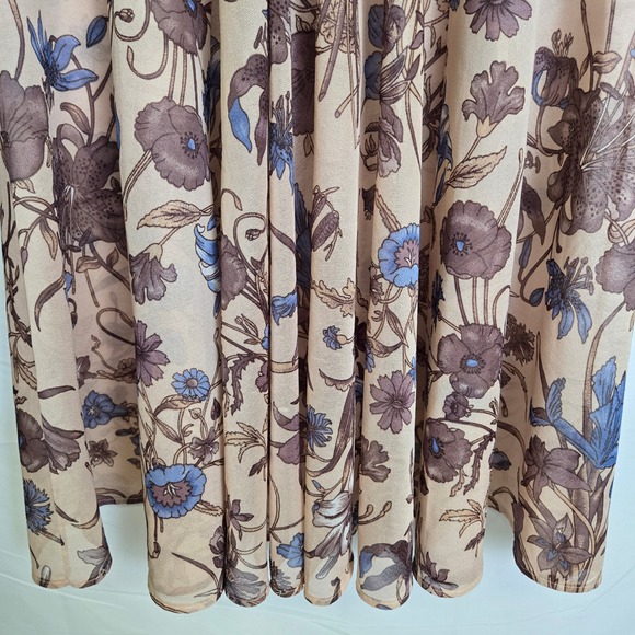 Vintage Semi-Sheer Floral Skirt, Women's Size Medium/10‎ - Picture 3 of 9